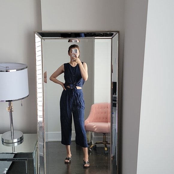 Club Monaco Pants - club monaco satin jumpsuit/romper